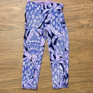 Lilly Pulitzer Women’s Cropped Luxletic Leggings Size XS with Pocket